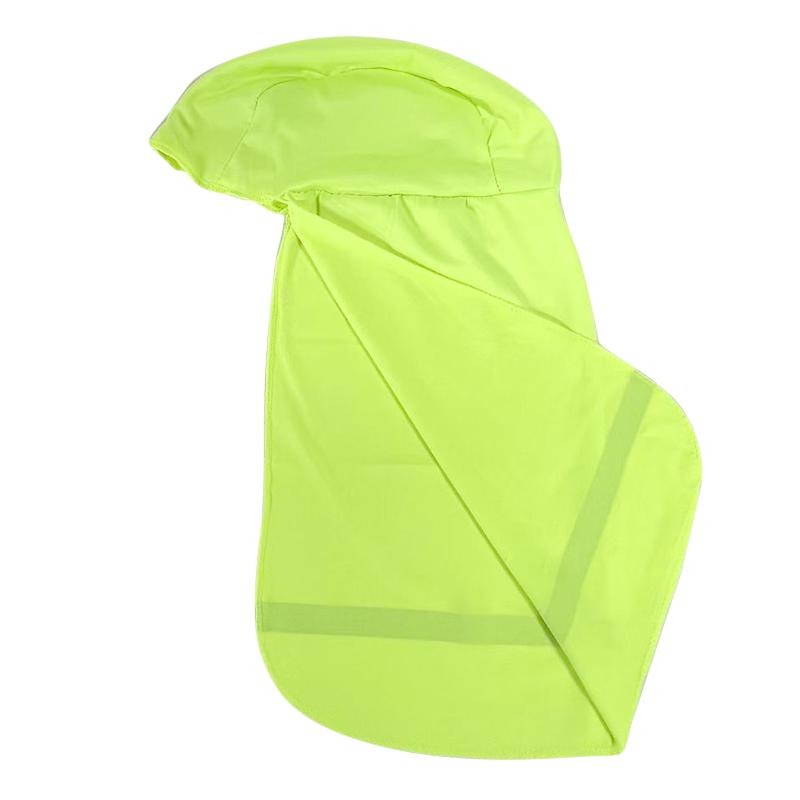 

Outdoor Cycling Long Tail Hat Summer Sports Headscarf Sweat Absorbing Quick Dry Reflective Sunshade Shawl For Safety Helmet