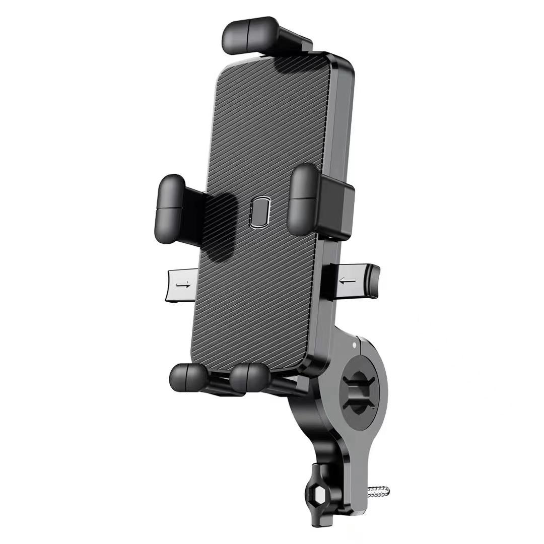 360 Motorcycle/Bicycle Mobile Smart Phone Mount ABS Flexible Adjustable Phone Holder for Bike