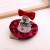 DIY Christmas Hair Accessories for Kids: Antler, Bear, Bowknot Hair Clips and Pet Ornaments