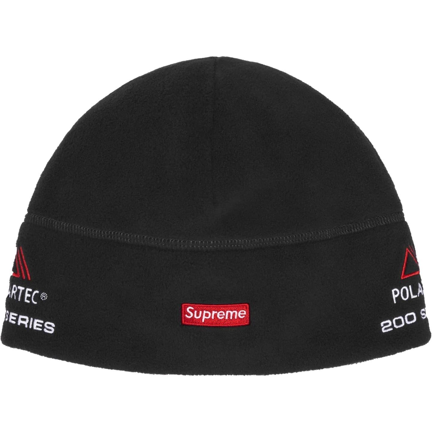 Supreme Polartec Sport Beanie Black One-Size