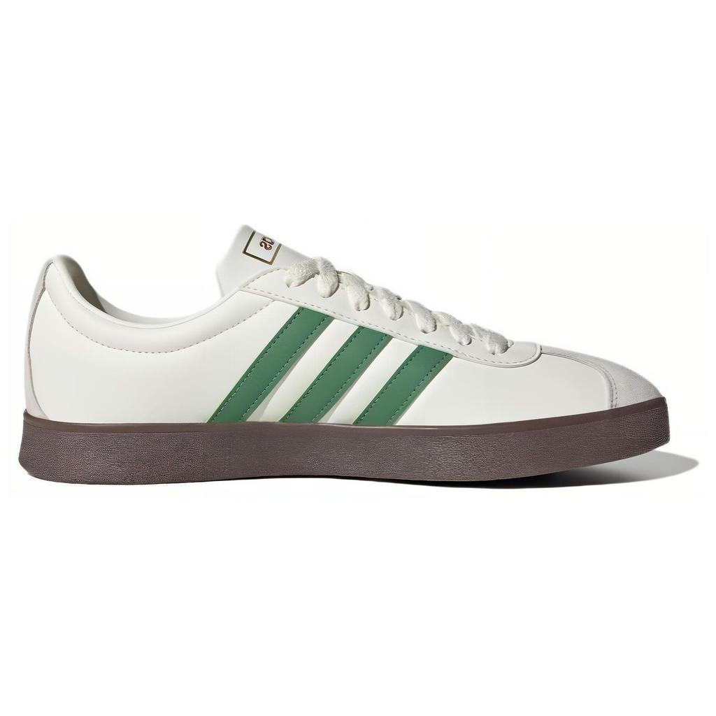 Adidas VL Court Classic Off White Collegiate Green Unisex Sneakers Cream Alumina JH5061