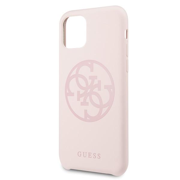 Guess Guhcn58Ls4Glp Iphone 11 Prolysrosa/Lysrosa Hardt Deksel Silikon 4G Tone i Tone