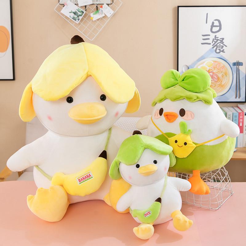 Hat Duck Banana Plush Toy Cartoon Animal Doll Room Decoration Child Gift Holiday