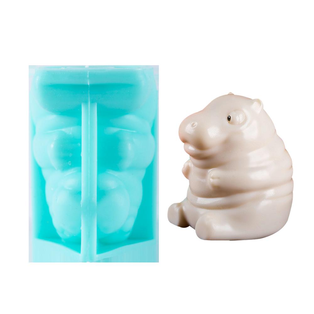 

Милые силиконовые формы для животных 3D форма бегемота форма для пудинга милые формы для выпечки формы для выпечки для начинающих дни рождения Хэллоуин