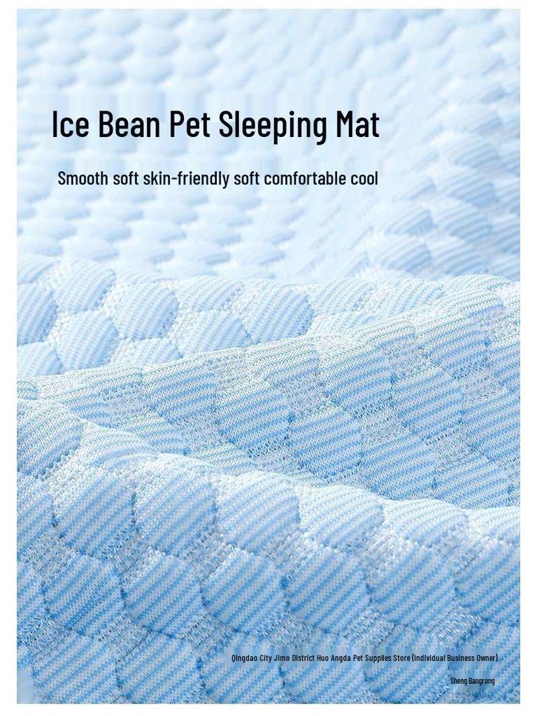 Summer Cooling Ice Pad: Ice Silk Mat for Dogs and Cats