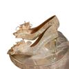 2025 New Bridal Wedding Shoes Women's High Heels Wedding Shoes Don't Worry Feet Wedding Shoes Women's Pump
