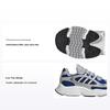 Ozmillen J Grau Royalblau Kinder Sneakers Grau-Zwei Kerne-Schwarz ID0695