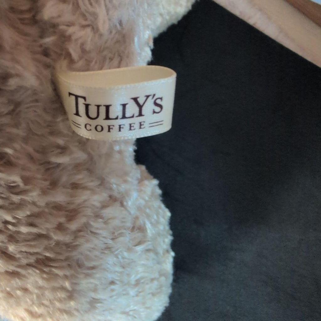 [USED] Tully's Bearful Teddy Bear 15th Anniversary Brown White