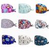 Floral Animal Print Cotton Surgical & Kitchen Cap