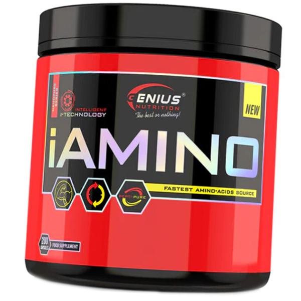 

Amino Acid Formula, iAmino, Genius Nutrition 200caps (27562002) 200caps