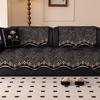 New High-End Special-Shaped Sofa Cushion Combination Sofa Universal One-Piece Straight Row Seat Cushion Cover Cloth