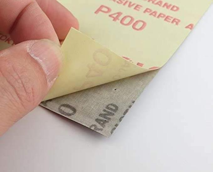 Argofile of Adhesive Cloth Sandpaper GlueNite 200x100mm (Argofile) [Set 3] (KOVAX Sandpaper) #400 #600 #800