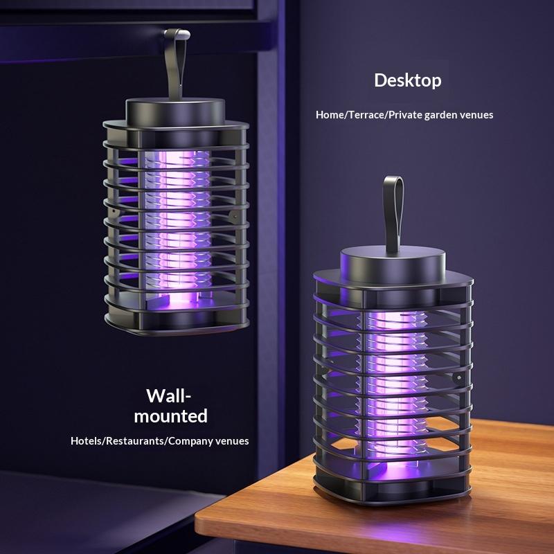 Quiet USB Electric Mosquito Trap Lamp Non-toxic UV Light for Baby Room and Kitchen