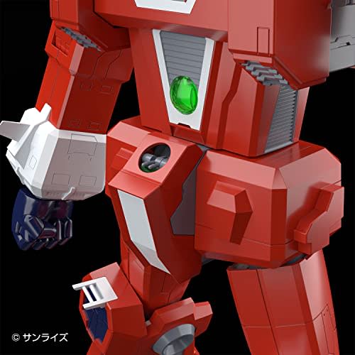Aoshima Bunka Kyozai Co., Ltd. Space Runaway Ideon, 1/450 Scale, Approximately 24cm Tall, Pre-colored Plastic Model Kit DI-01