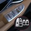 For BMW 7 Series G11 G12 2016- Car ABS Silver Color Window Lift Switch Button Control Panel Frame Cover Accessories Trim