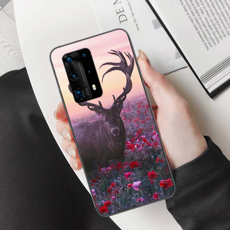 Deer Hunting Camo Phone Case For Huawei Mate 40 30 20 Pro 10 Pro Huawei P50 P40 P30 Lite P20 P10 Lite Cover