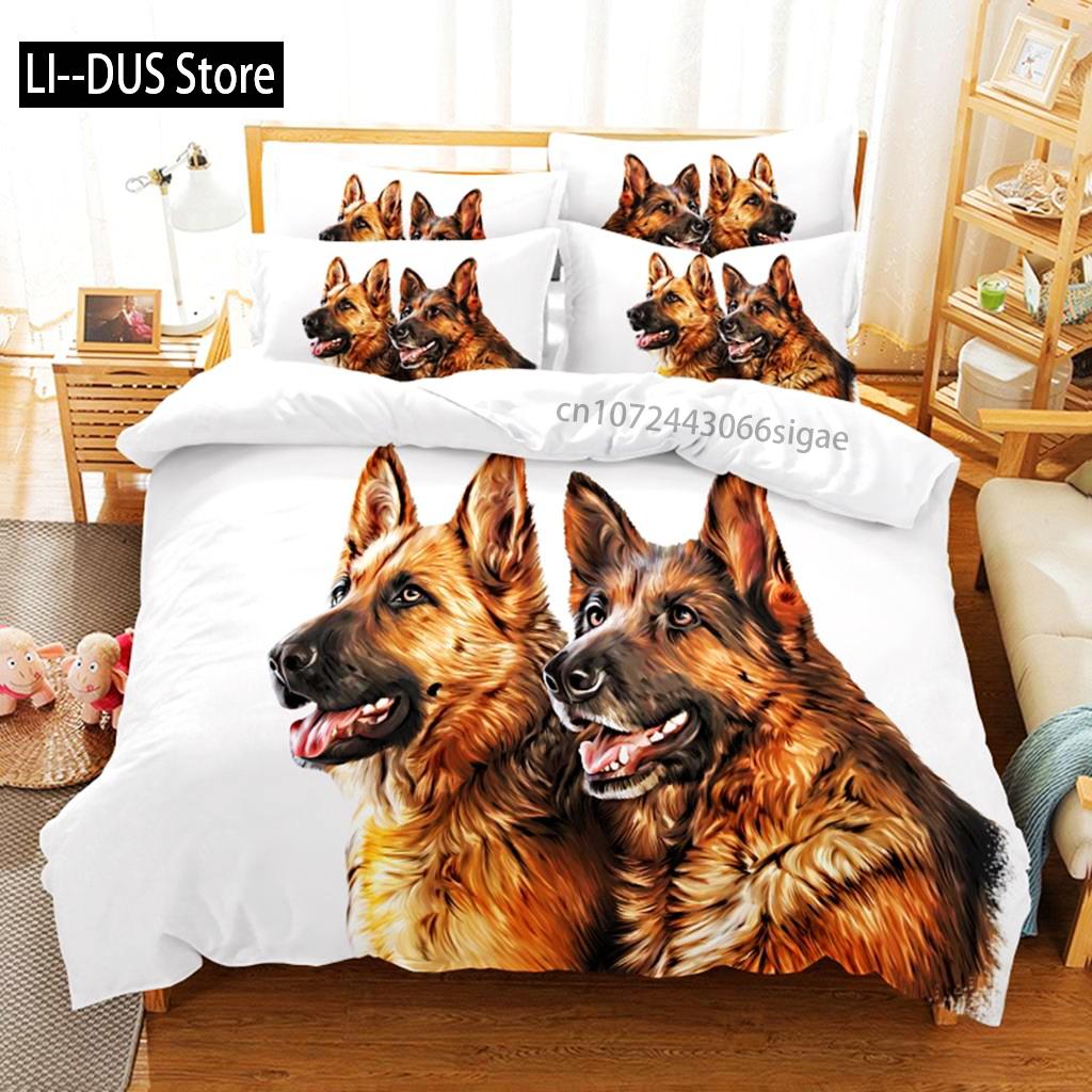 Comforter Puppy Bedding Set 3D Bedding Digital Printing Queen Size Bedding Set Fashion Design