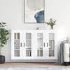 VidaXL Wall Cabinets 2 Pcs White Engineered Wood 3197945