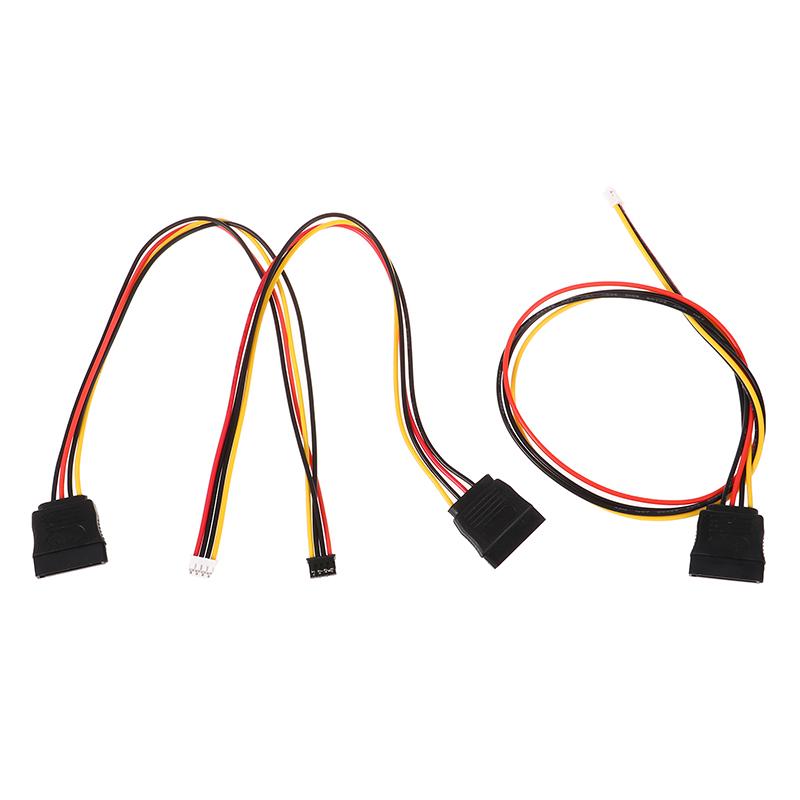 PH 2.0mm 4Pin Small Type To 15Pin HDD SATA Power Supply Cable Cord 20AWG Wire For Industrial All-in-one HD Mini 5V 12V