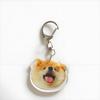 Shiba Inu Puppy Head Keychain - Cute Acrylic Dog Pendant for Decoration