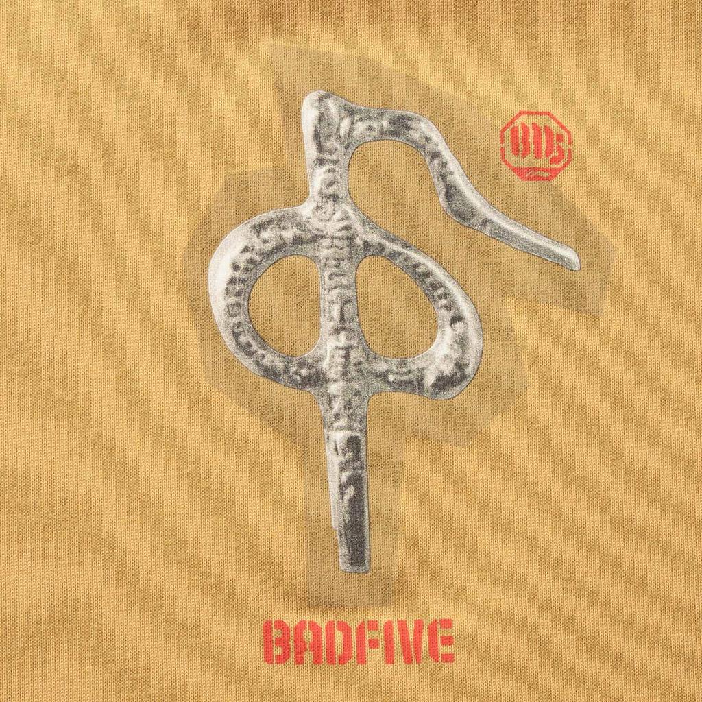 Li Ning Simple Versatile Letter Print Round Neck Pullover Breathable Short Sleeve T-Shirt Men Tops Ginger-Yellow AHSVA35-2