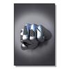 Romantic Abstract Metal Figure Sculpture Canvas Print: Modern Wall Art