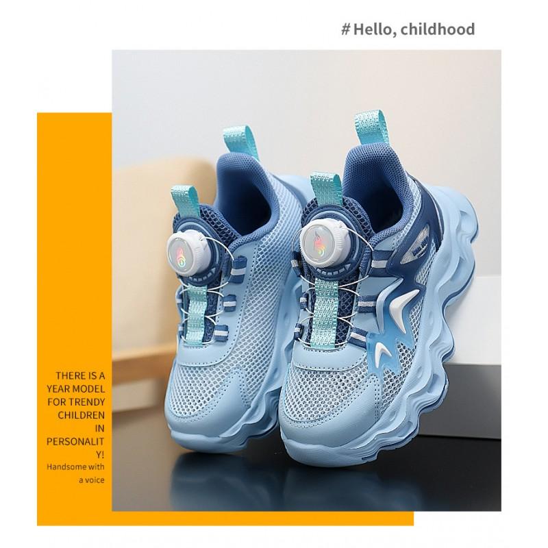Boys 'shoes 2026 New Single-mesh Breathable Children's Sneaker Running Soft Sole Middle-aged Father Shoes