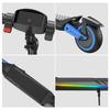 K6 Kinder Elektroroller 150W 2,6Ah 6,5'' Vollgummireifen Bluetooth-Lautsprecher LED-Lichter Faltbar & Höhenverstellbar 16 km/h Höchstgeschwindigkeit 7-9 km Reichweite für Kinder