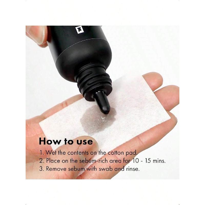 Tosowoong Zero Black Cleaner 50ml | Potent Salicylic Acid, Witch Hazel & Charcoal Blend, Deep Blackhead Remover, Exfoliating Face Wash