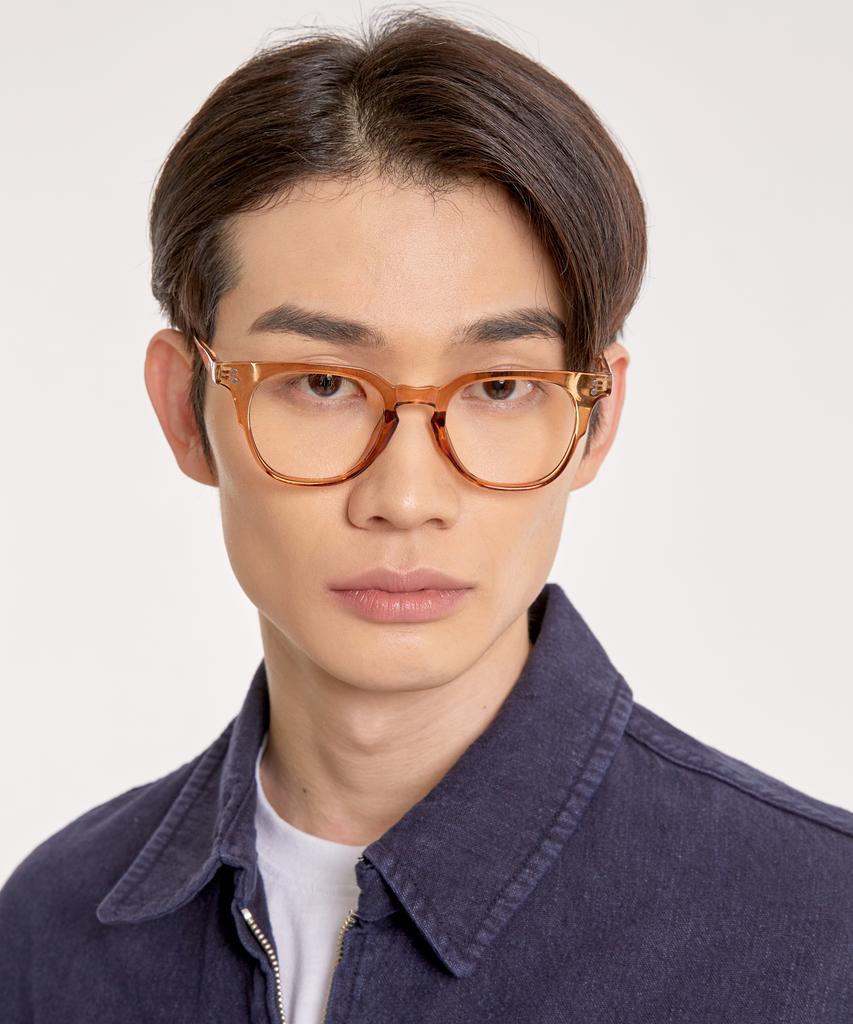 Eseubika Bob-C04 Blue Light Horn-Rimmed Glasses
