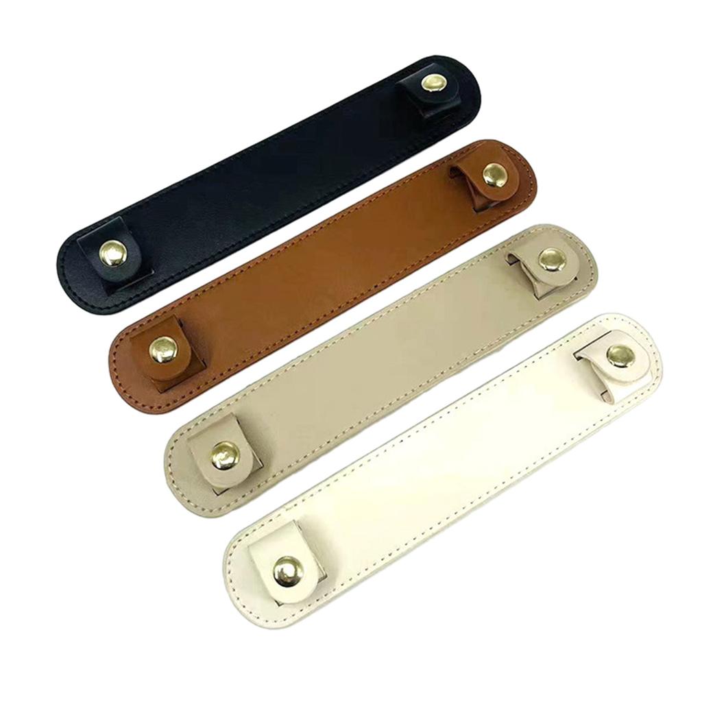 Portable PU Tote Bag Strap Pad for Long lasting Comfort Reduce Strain on Shoulders