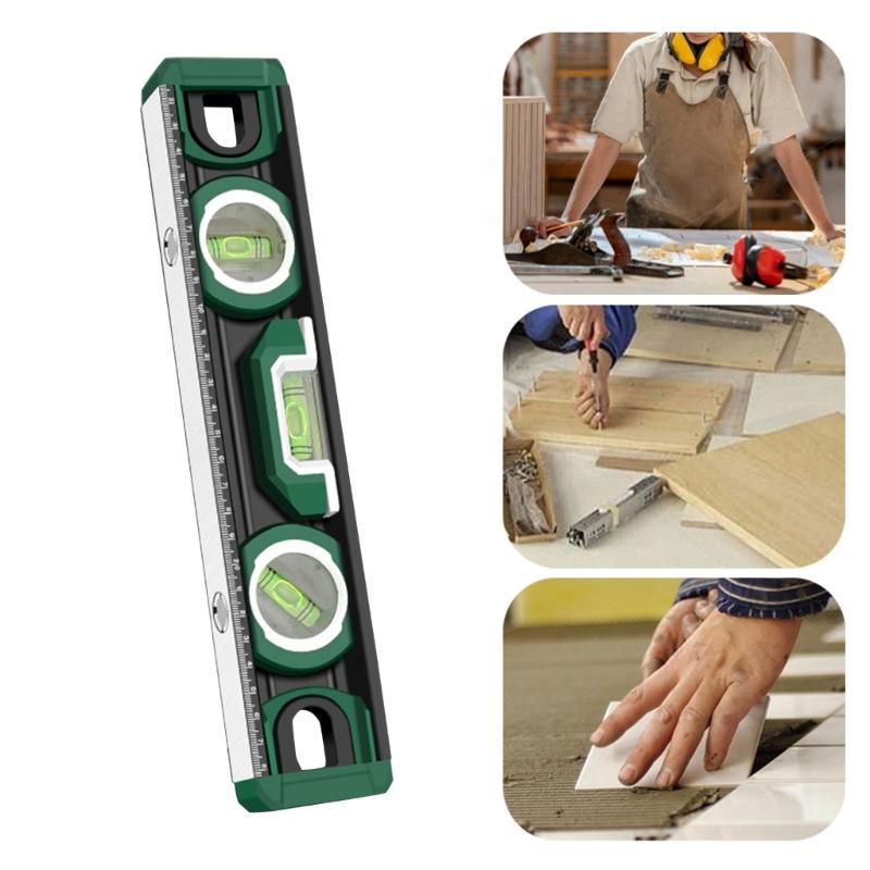 Magnetic Aluminum Level Tool High Precisions Level Tool for Precisions Measuring In Homes Improvement & Carpentry Projects