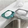 Kitchen Faucet Absorbent Mat Sink Splash Guard Silicone Drainage Drying Pad Countertop Protection Soap Dispense Storage Tray