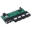 Fast Speed 1.25Gbps Fiber Opt Converter 4 Fiber 3 Ethernet Port Single Mode Supports 20KM Transceiver