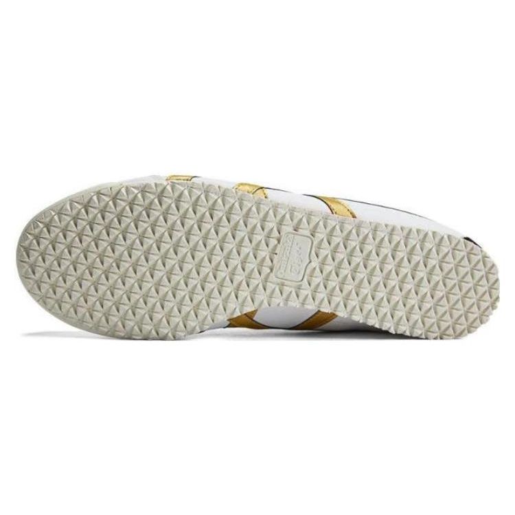 Onitsuka Tiger Men's Mexico 66 White Gold Low-top Sneakers 1183C080-101