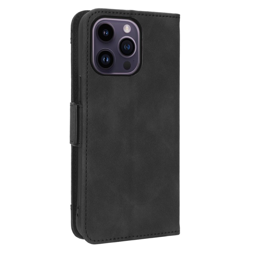 For iPhone 15 Pro Max Case PU Leather Wallet Shockproof Stand Phone Cover