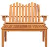 Vidaxl 2-Cz. Adirondack Garden Lounge Set, Acacia Wood