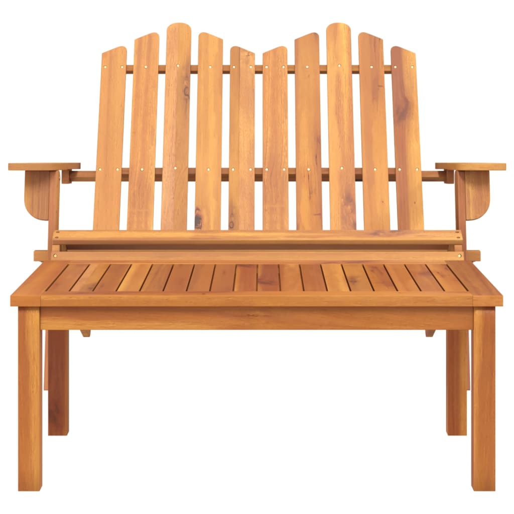 Vidaxl 2-Cz. Adirondack Garden Lounge Set, Acacia Wood