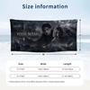 Custom Text Beach Towel, Soft Absorbent Swimming Multi-use TowelResident Evil