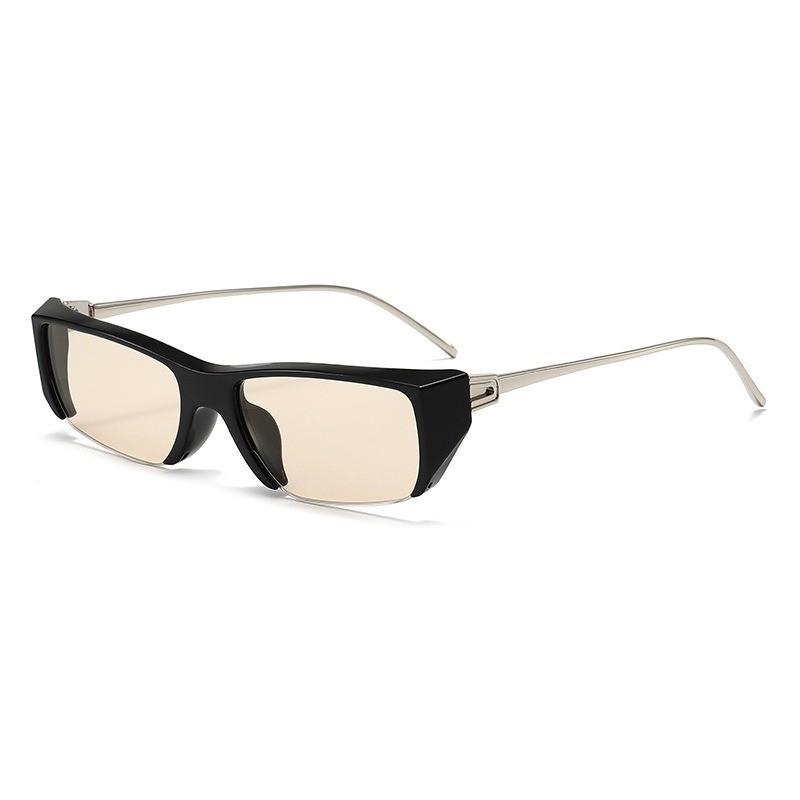 Millennium Trendy Half Frame Sunglasses With Uv400 Protection For Street Style And Outdoor Activities