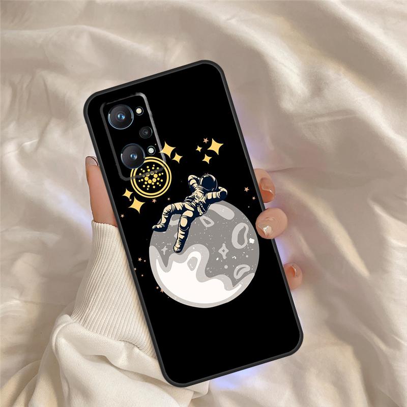 

Чехол для криптовалюты Cardano Coin Ada для Realme C71 C55 C67 C51 C75 C63 C61 C65 C53 C35 11 12 13 14 Pro Plus GT6 GT7 15 Pro Realme C71 4G