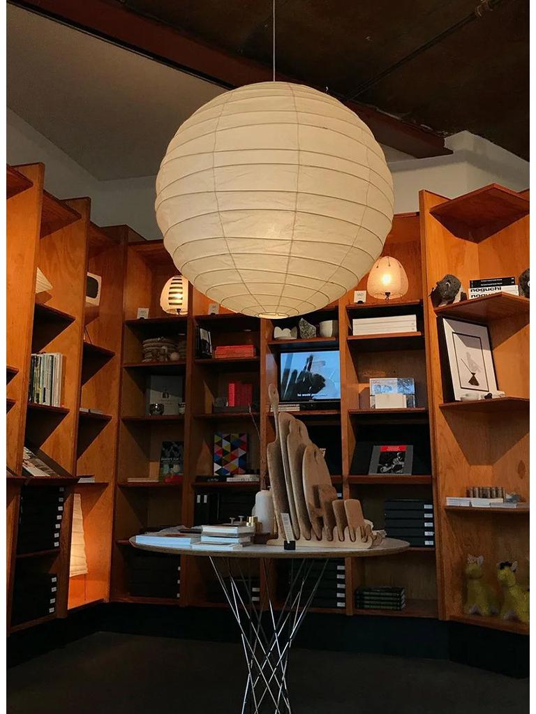 Isamu Noguchi Nordic Minimalist Washi Paper Pendant Lamp