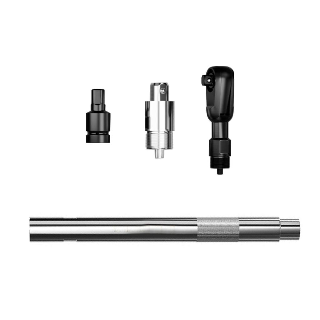 3 In 1 Offset Impact Extension Wrench Alloy Steel Automatic Ratchet Wrench Extender for Tight Spaces