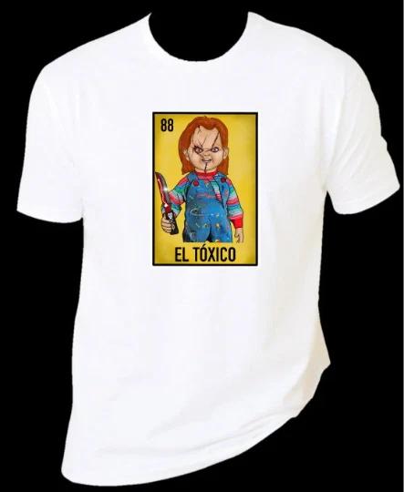 El Toxico Loteria Mexican Bingo Card unisex T-Shirt S,M,L,XL,XXL S