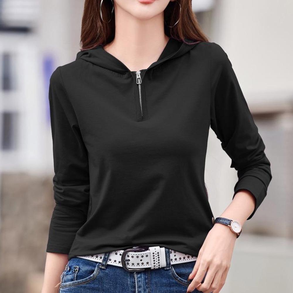 Women's 3XL Cotton T-shirt Spring and Summer Short-sleeved New Tops Loose and Versatile Round Neck Half-sleeved T-shirt Ins
