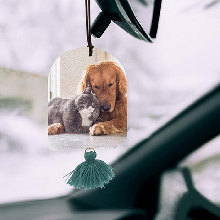 Car Home Felt Sheet Sublimation Blanks Air Freshener Sheets Handmade Art