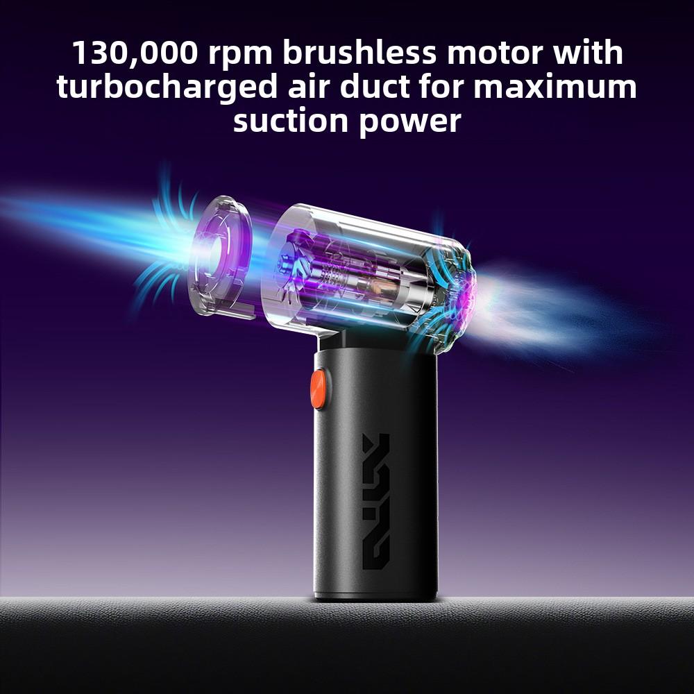 Car vacuum cleaner brushless micro mini household compact portable home car car handheld wireless charging