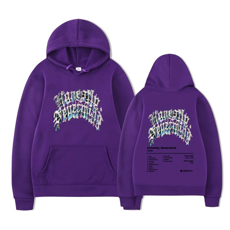 Rapper Drake Music Album Honestly Nevermind Hoodie