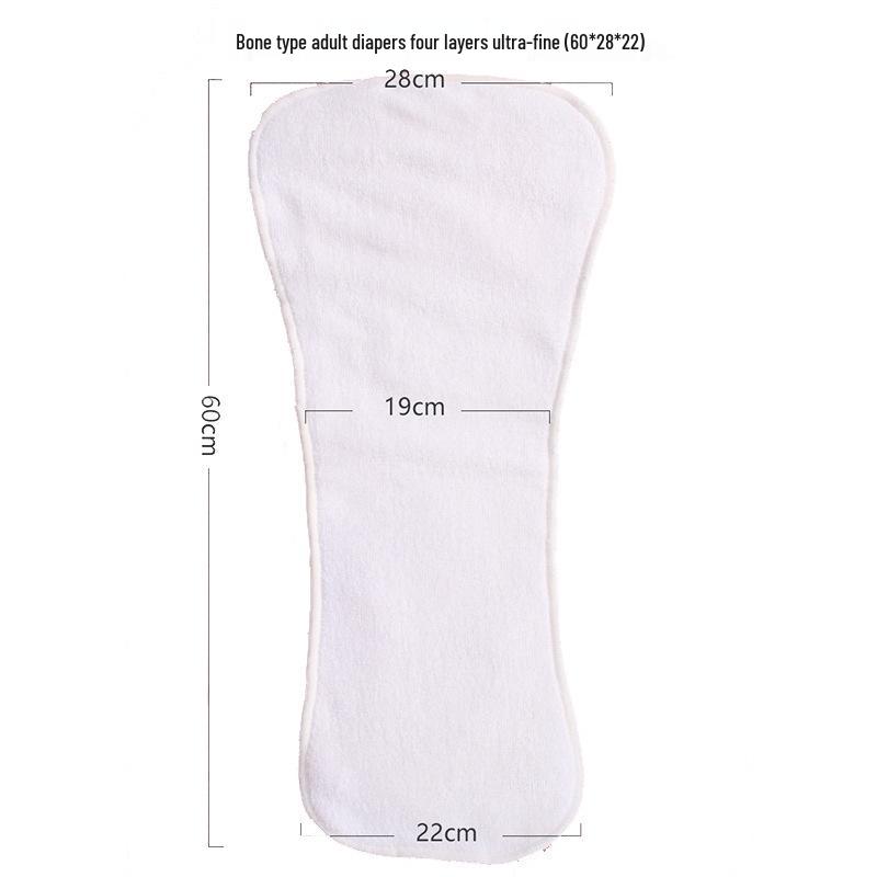 

Bone-Shaped Adult Washable Bamboo Charcoal Ultra-Fine Diaper Pants