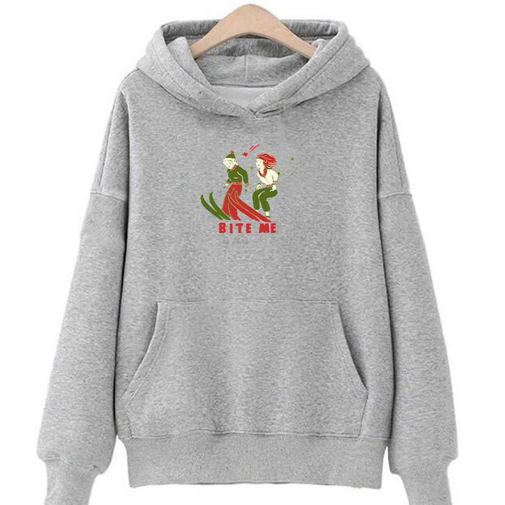 Ski Hoodie Reneé Rapp Merch Sweatshirts Men Women Vintage Pullovers Fleece Casual Long Sleeve Autumn Winter Fashion Casual Hoody